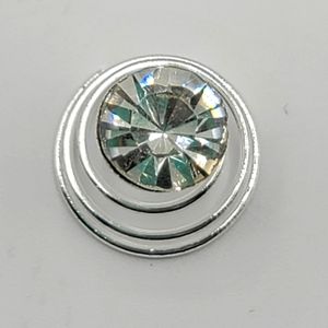 New Spiral twist diamond Bridal Wedding Clip Hair Pin, silver, 62 pieces